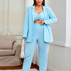 Suit Pant And Blazer With Cami (3 Sets)